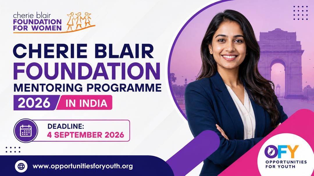Cherie Blair Foundation for Women Mentoring Programme 2026 in India