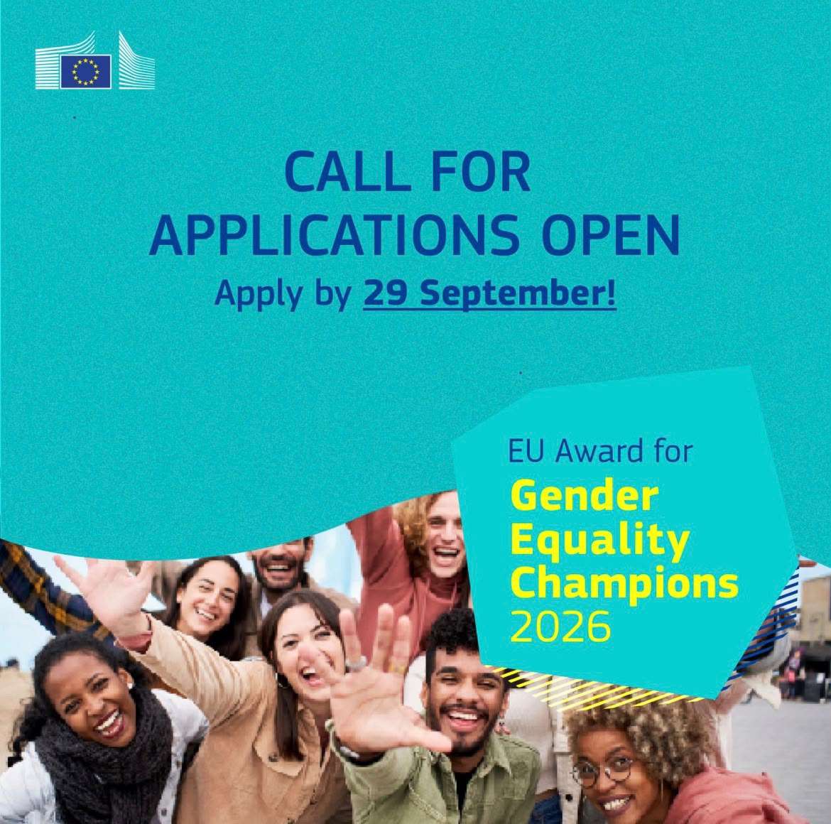 EU Award for Gender Equality Champions 2026 | €400,000 Prize for Research and Innovation Organisations