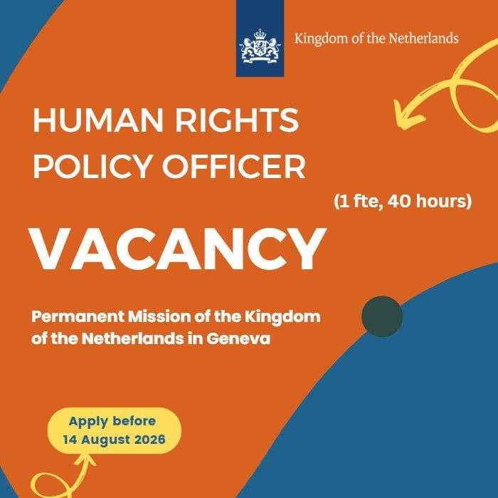 Human Rights Policy Officer Job