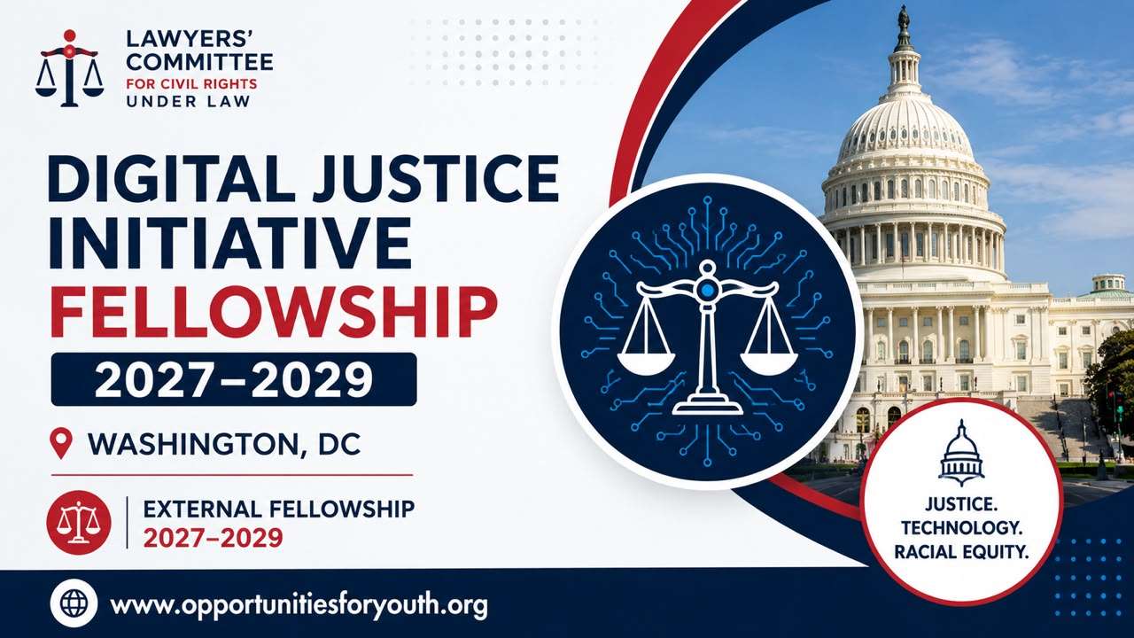 External Fellowship 2027–2029: Digital Justice Initiative Fellow in Washington, DC