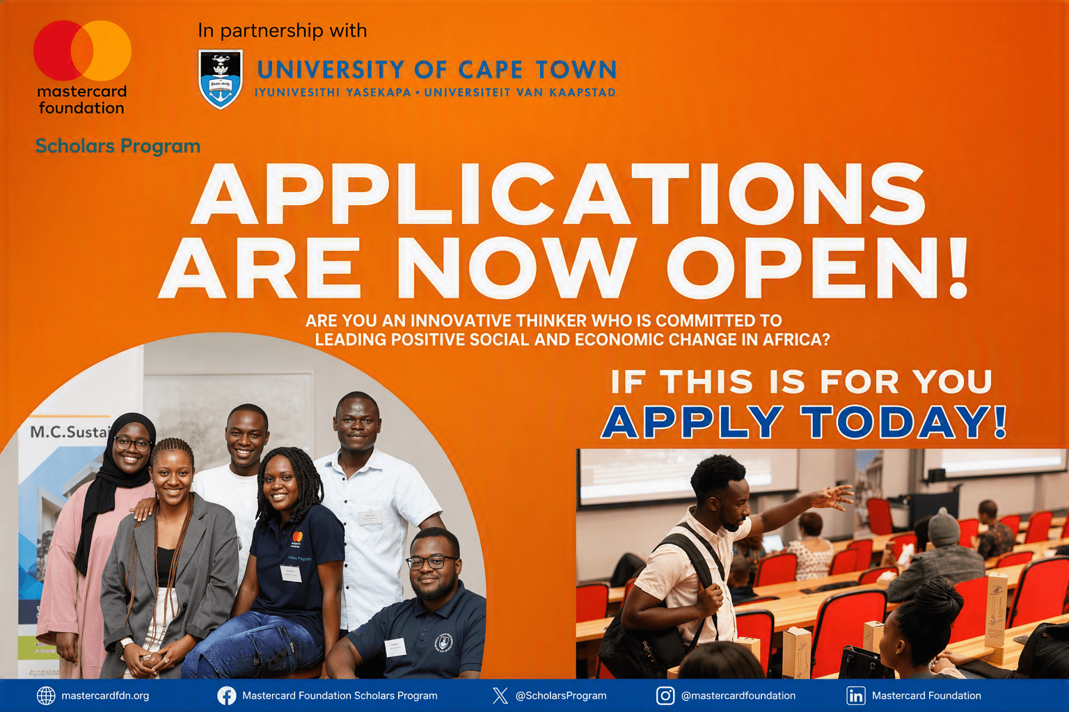 Scholarship Program for Study in South Africa