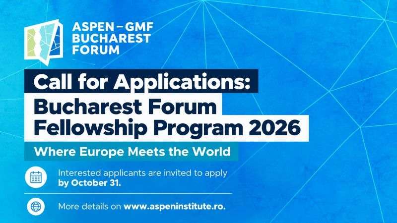 Bucharest Forum Fellowship Program 2026: Submit Your Policy Paper, Get Published, and Engage with Regional Leaders in Romania