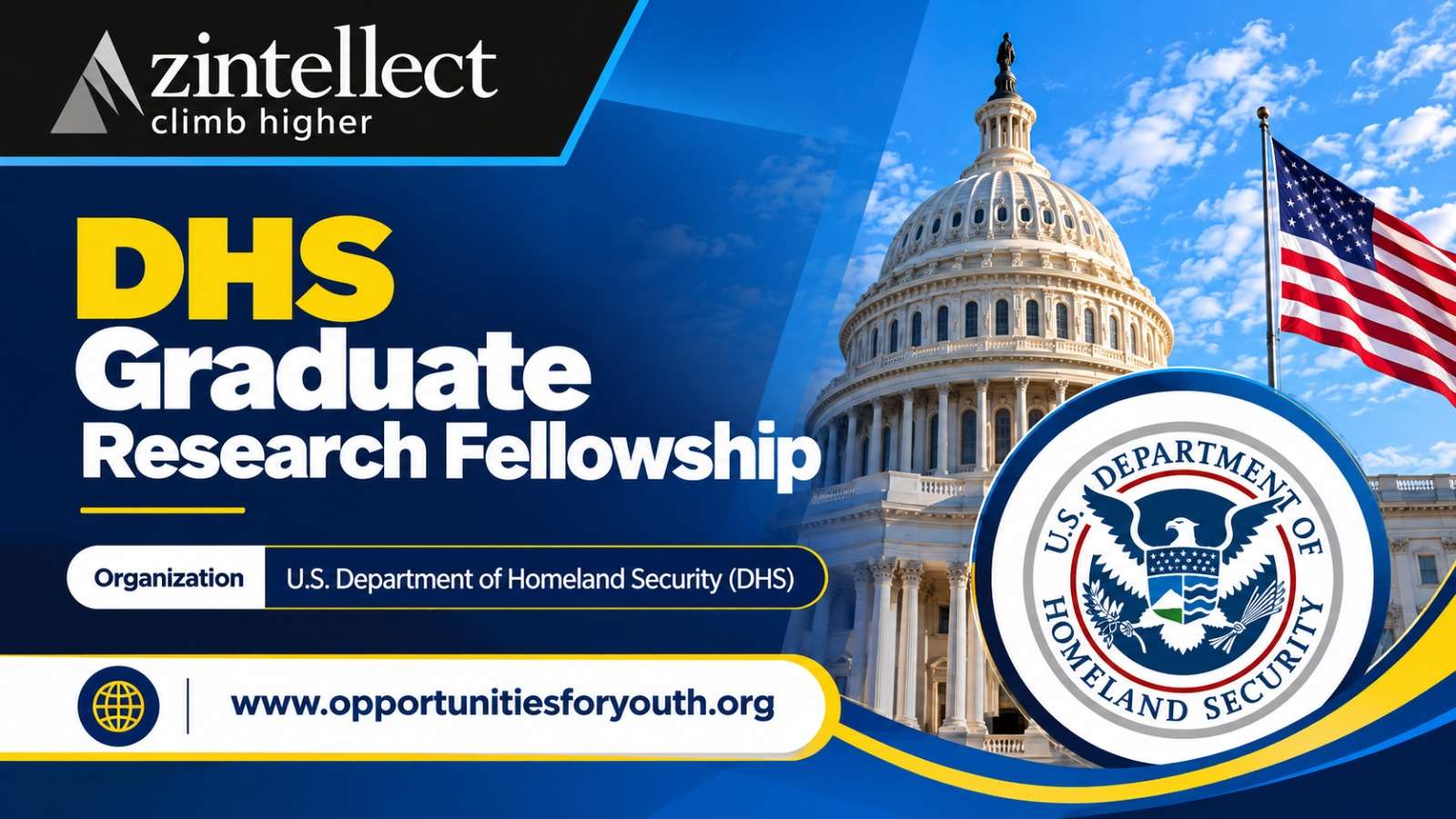 DHS Graduate Research Opportunities, and Benefits for Doctoral Students in the United States