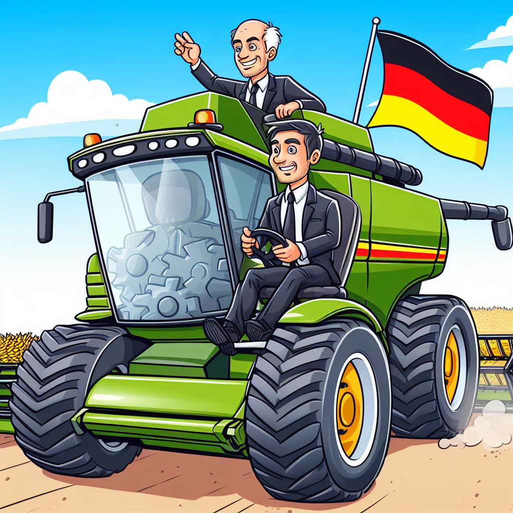 Personalien des Schreckens befehlen der Landwirtschaft