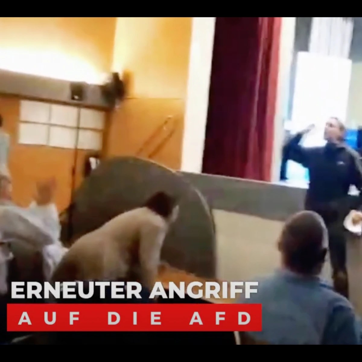 Noch ein „Vorfall“ bei geschlossener AfD Veranstaltung