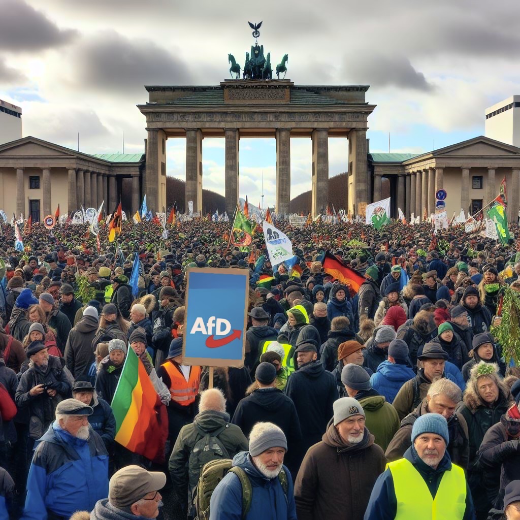 AfD unterstützt Proteste von Bauern und Bürgern