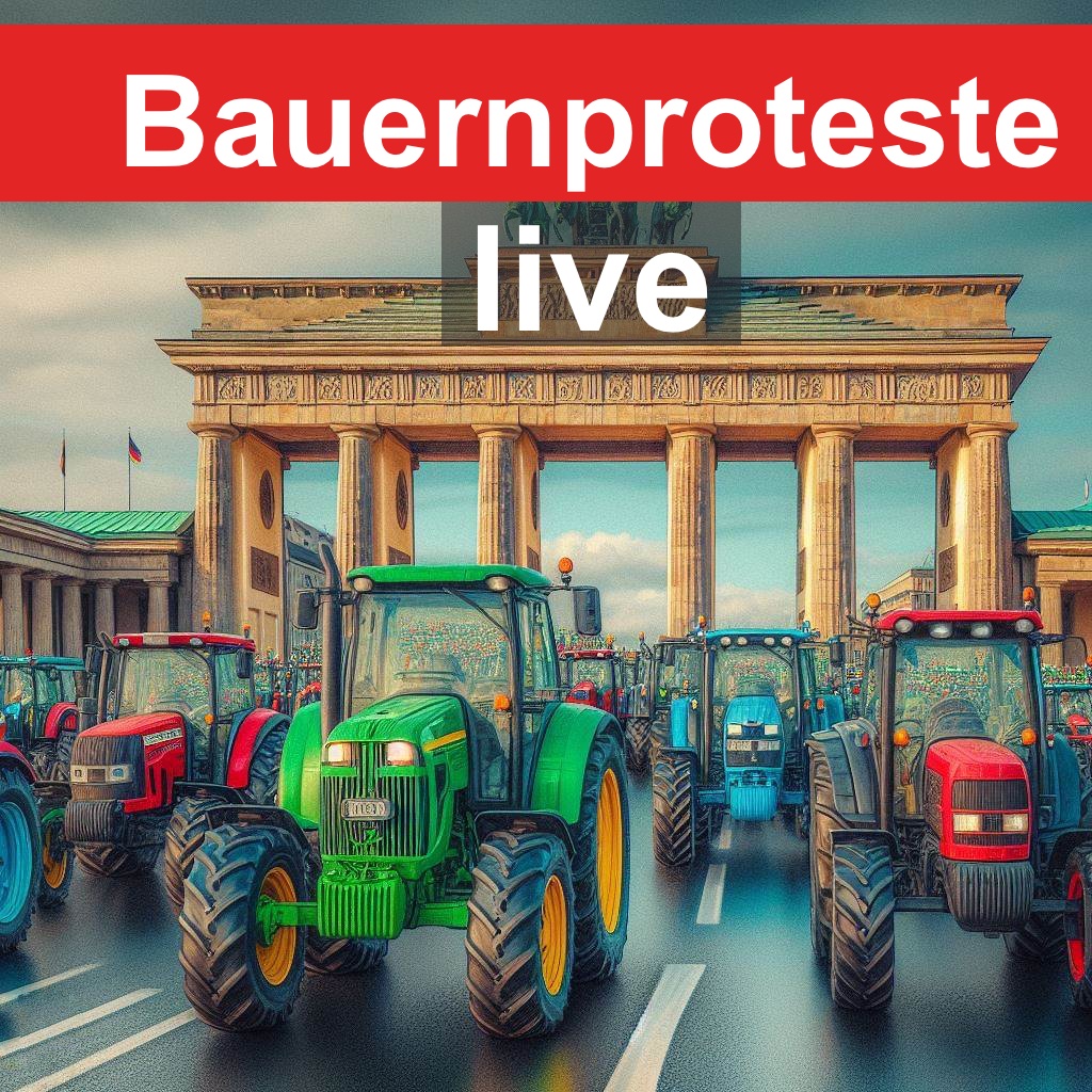 Bauernproteste: Alle Livestreams!