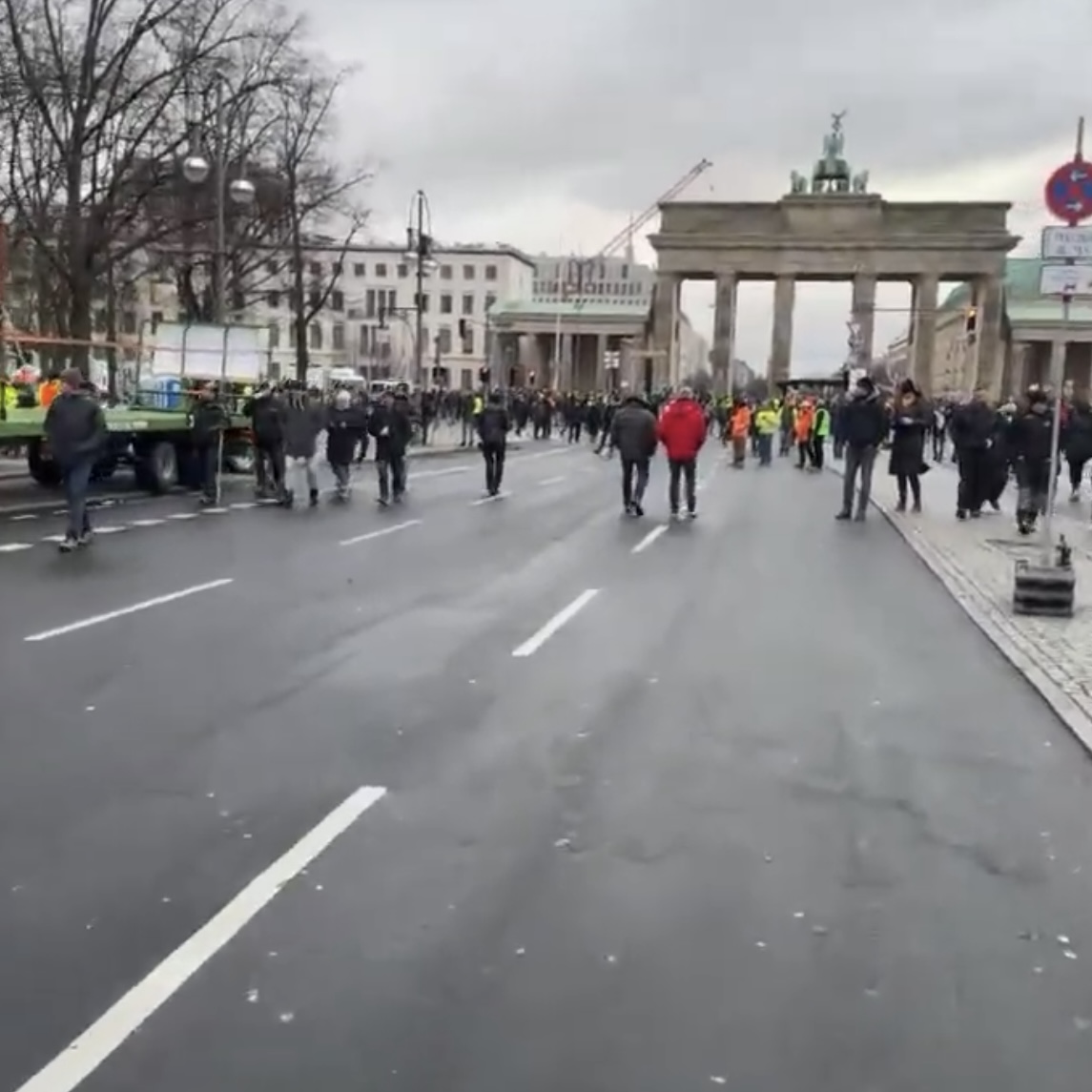 Livestreams: Bauern legen Berlin lahm
