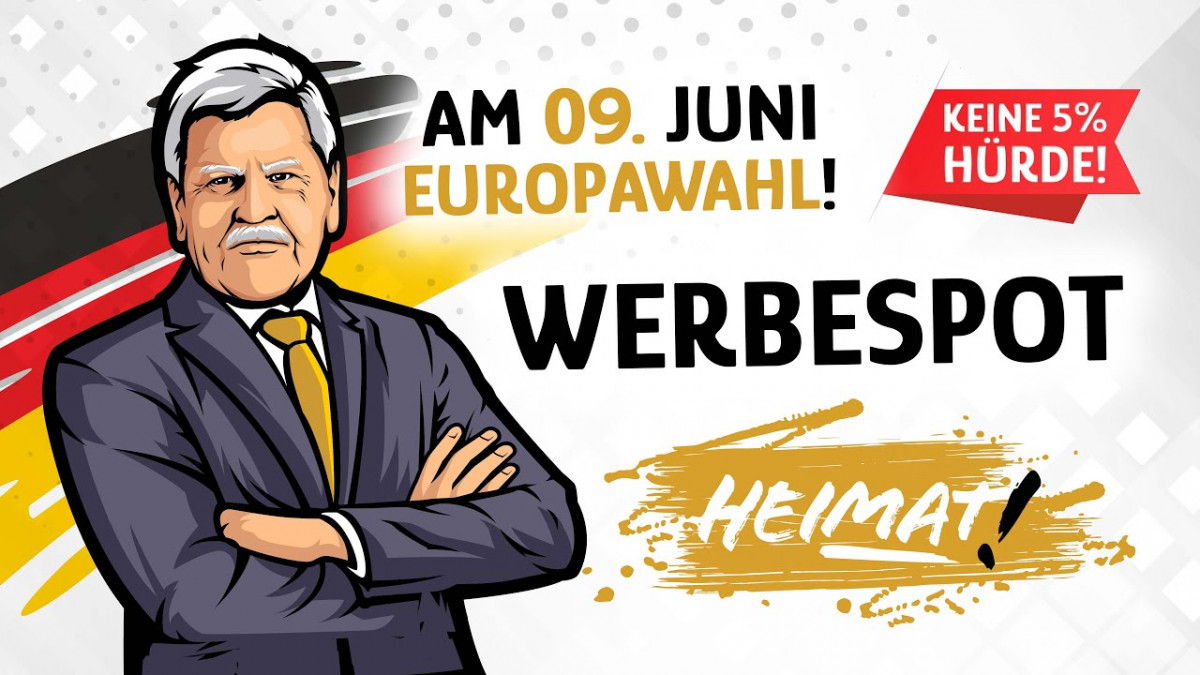 Remigration jetzt! ARD musste HEIMAT Wahlwerbespot senden
