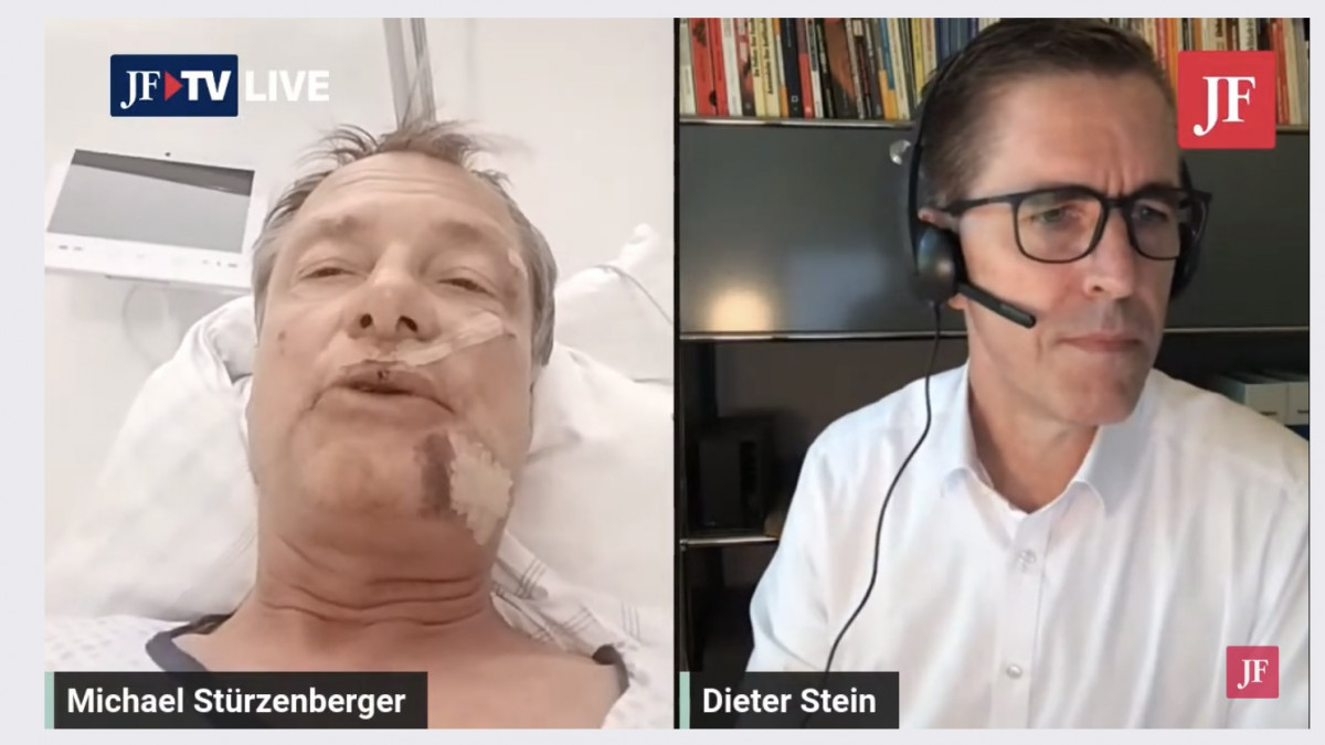 Islamkritiker Michael Stürzenberger spricht mit der JUNGEN FREIHEIT