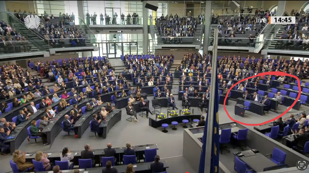 Vier AfD-Abgeordnete boykottierten den Selenskyj-Boykott