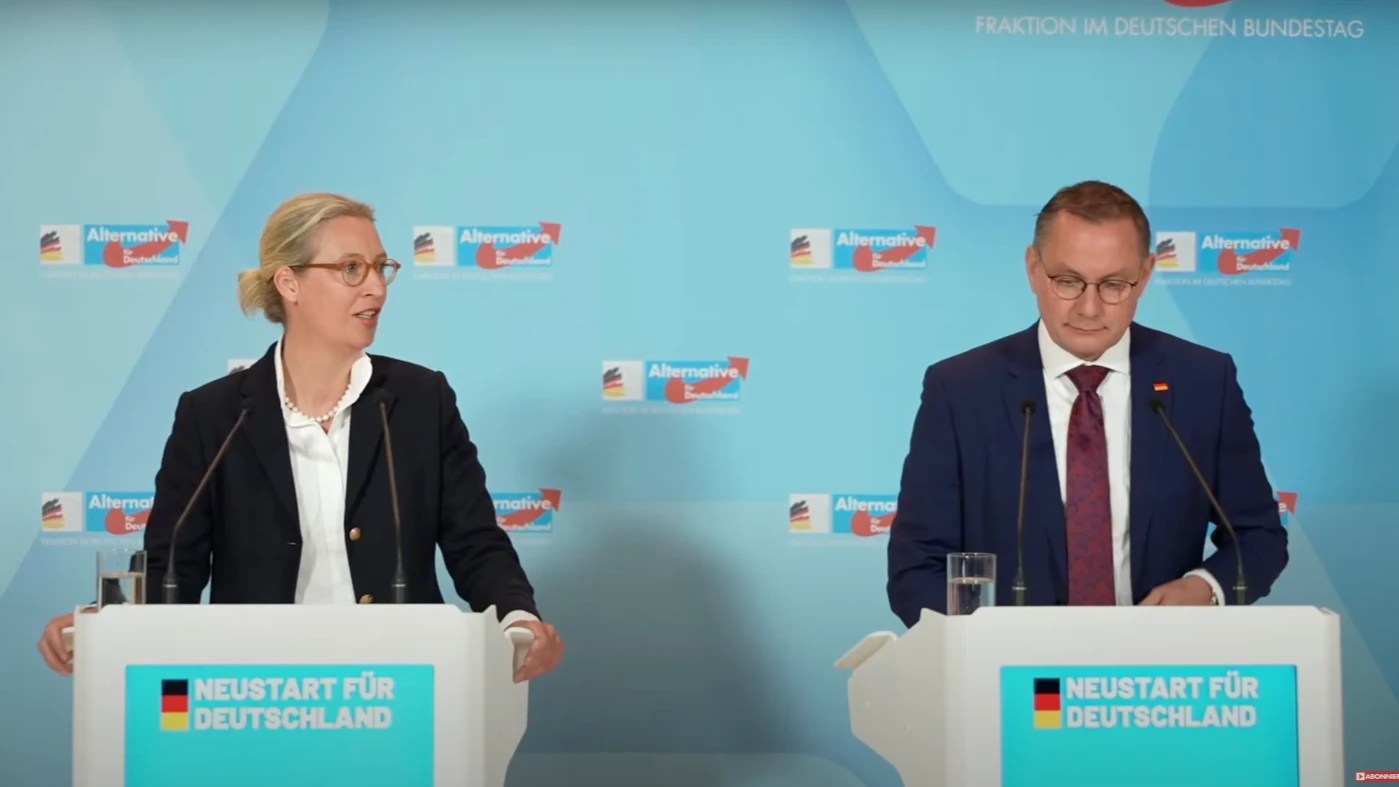 LIVE: Presseerklärung der AfD-Fraktionsvorsitzenden zum Ende der Ampel