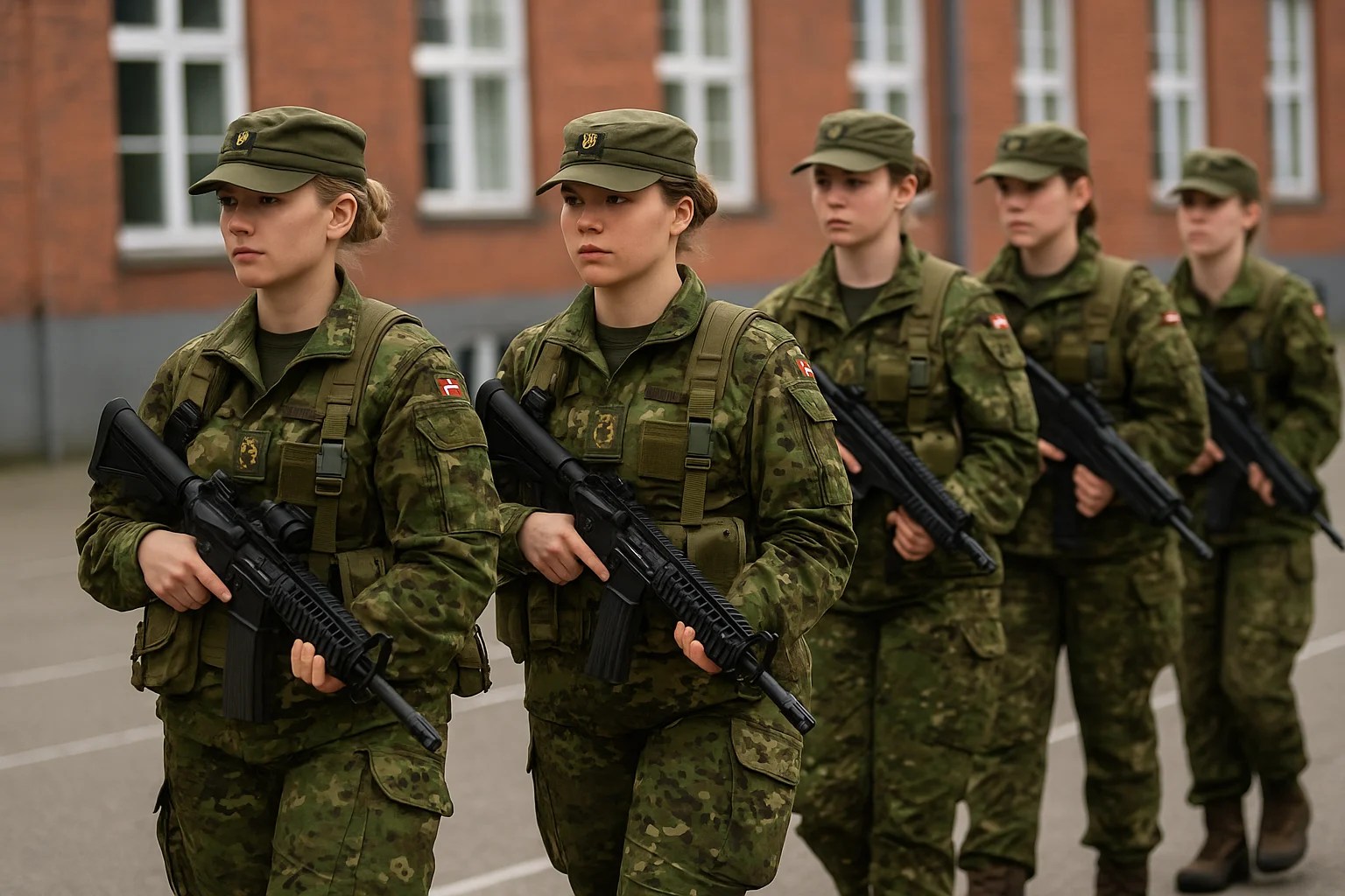 Feminismus trifft Füsilier – Dänemark zwingt Frauen an die Front!