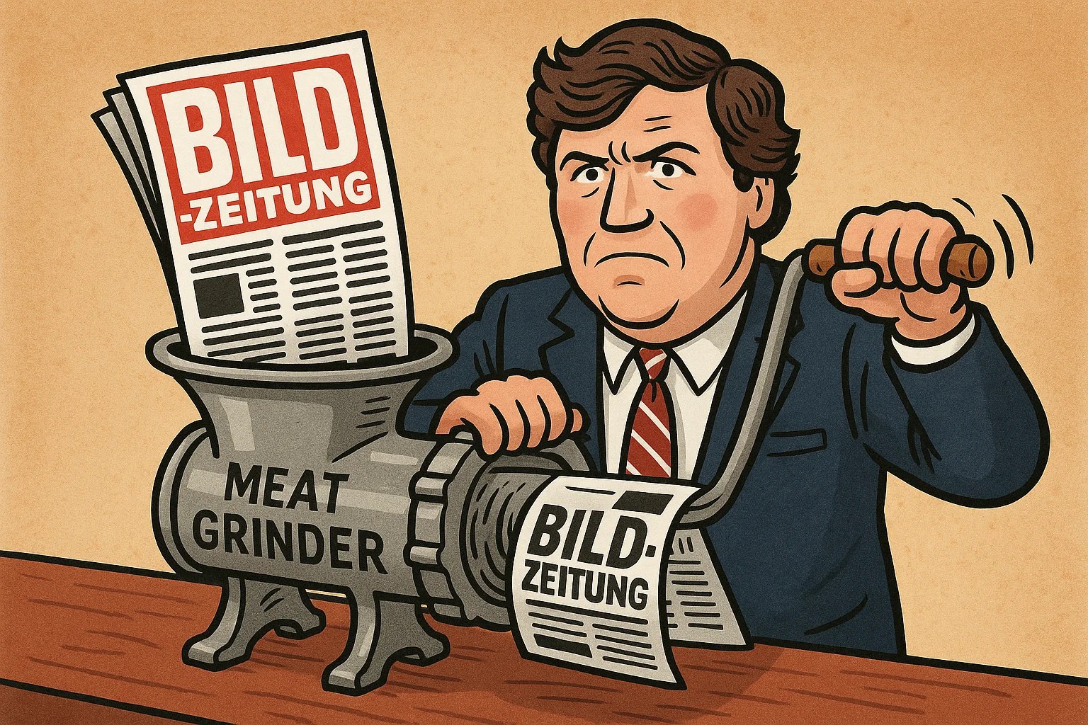 BILD-Journalist in USA wegen Nord Stream durch den Fleischwolf gedreht