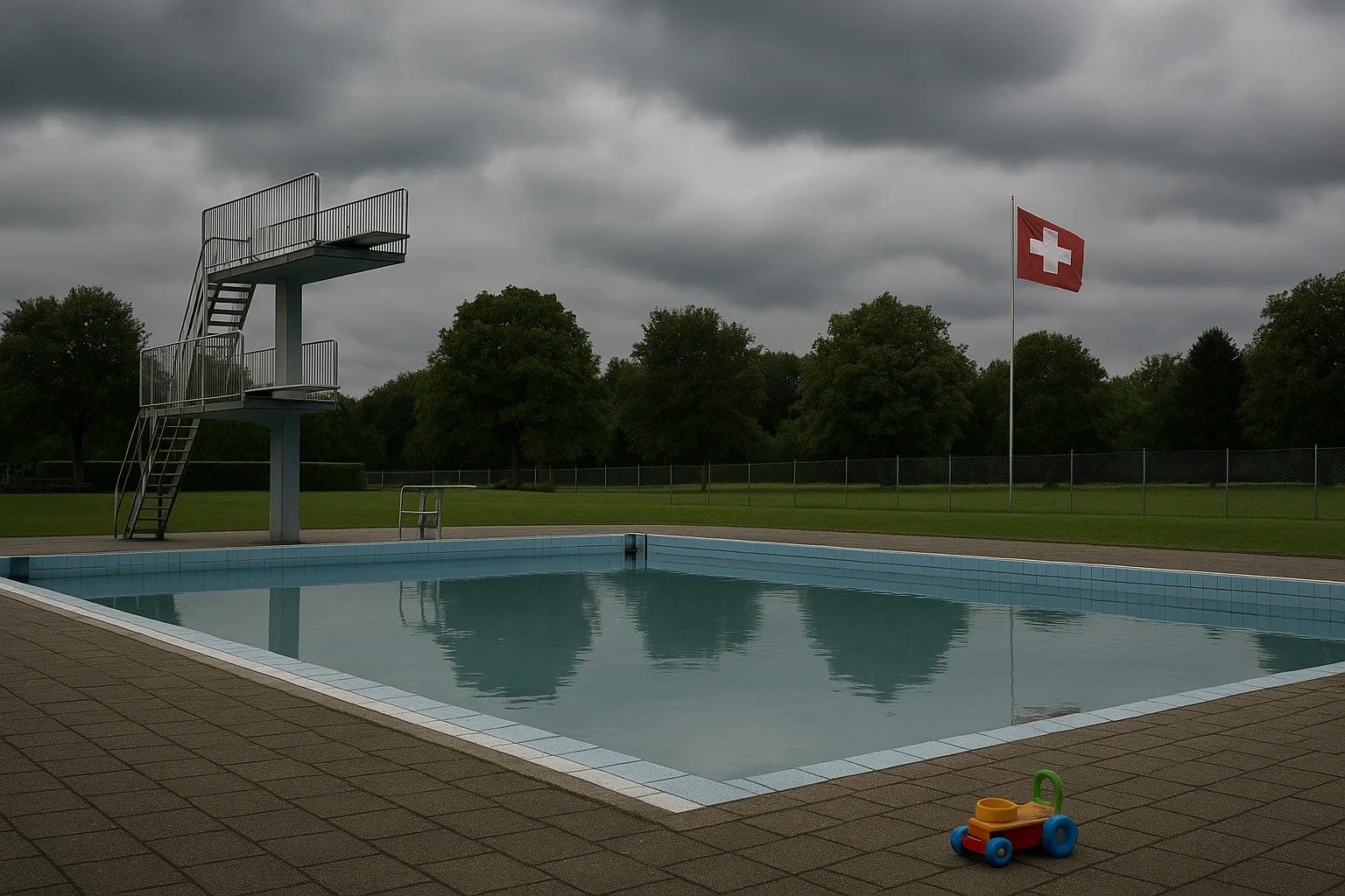 Trotz Zutritt nur für Schweizer: Mädchen meiden Freibad nach Belästigungen durch Männergruppen!