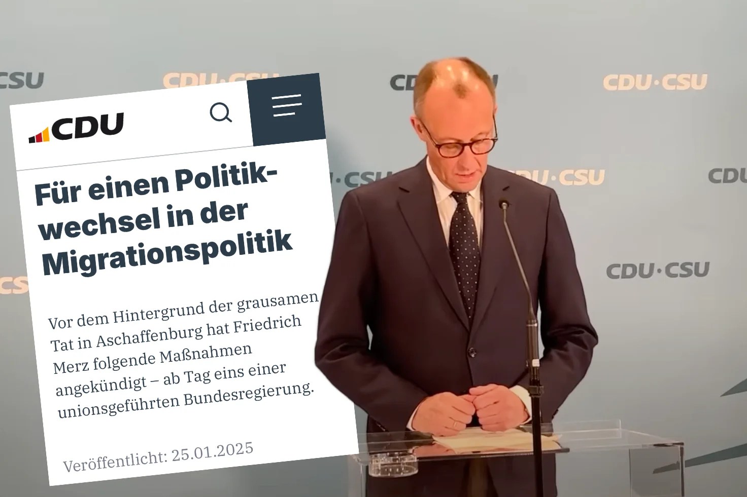 Hallo Herr Merz, wie war das noch?