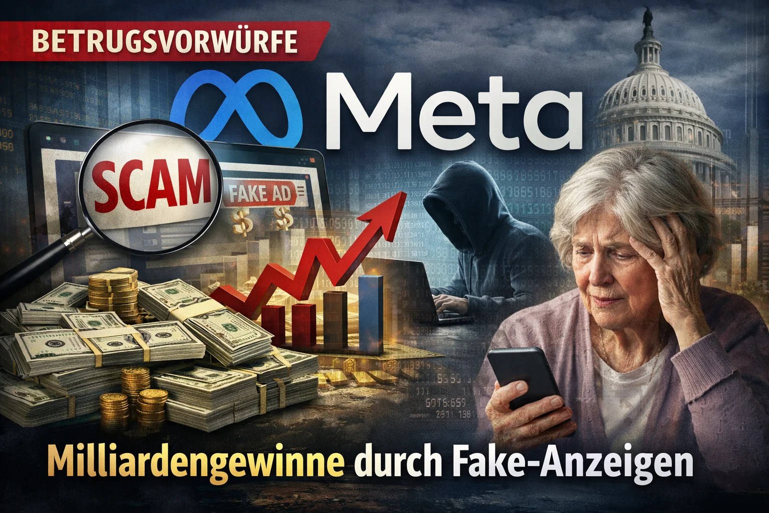 Skandal: Facebook duldet Onlinebetrug und verdient damit Milliarden