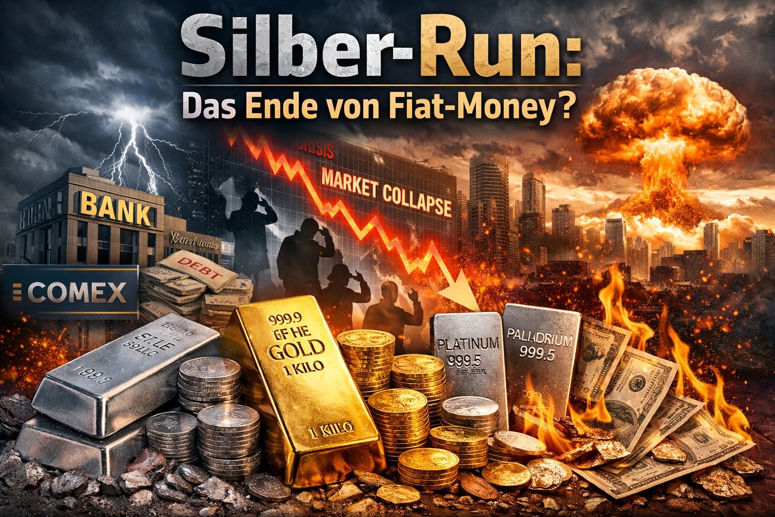 Silber-Run: Das Ende von Fiat-Money?