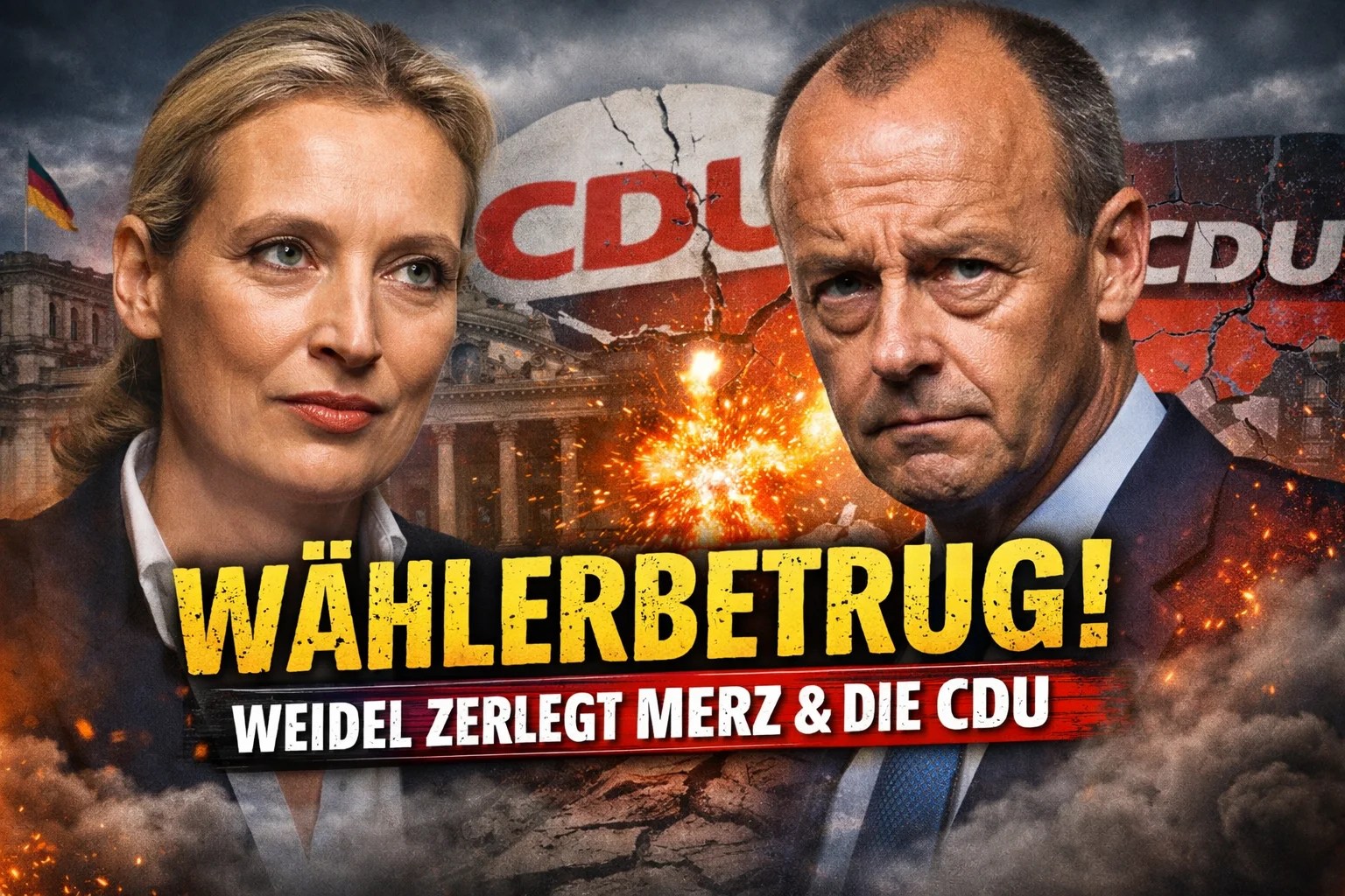 „Wählerbetrug!“ – Alice Weidel zerlegt Merz und die CDU bei ServusTV
