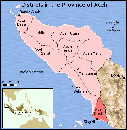 Aceh Indonesia Com AcehMap 