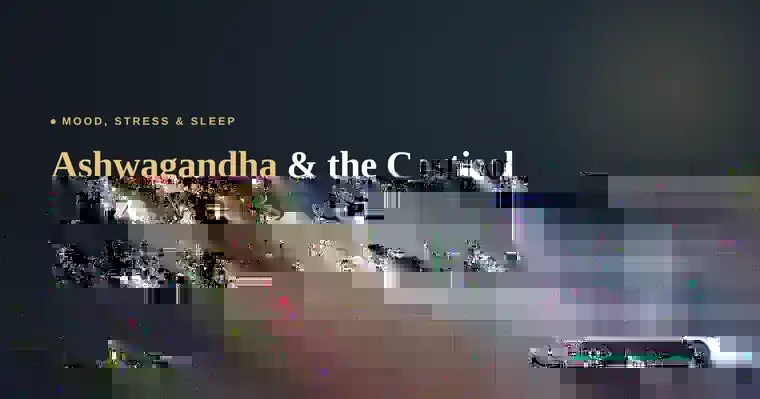 OptiBliss Optimal — Ashwagandha blog header