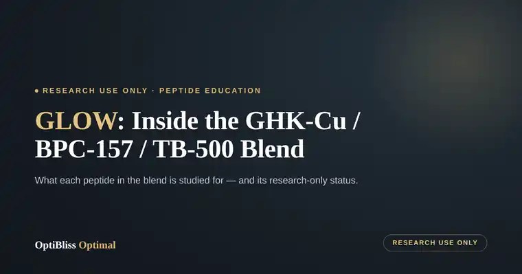 OptiBliss Optimal — GLOW blog header