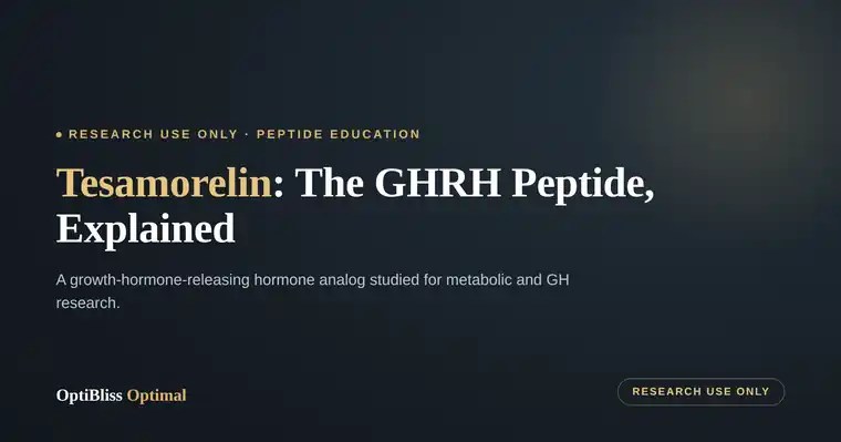 OptiBliss Optimal — Tesamorelin blog header