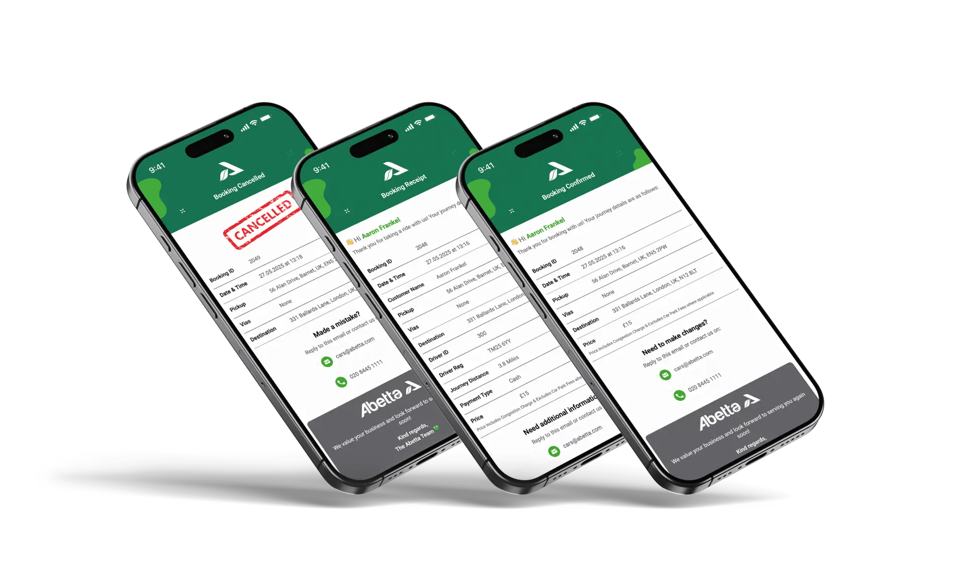 Custom Confirmations