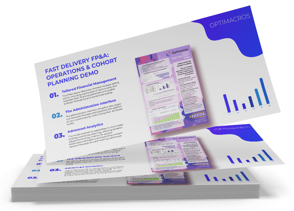 Fast Delivery FP&A ONE PAGE