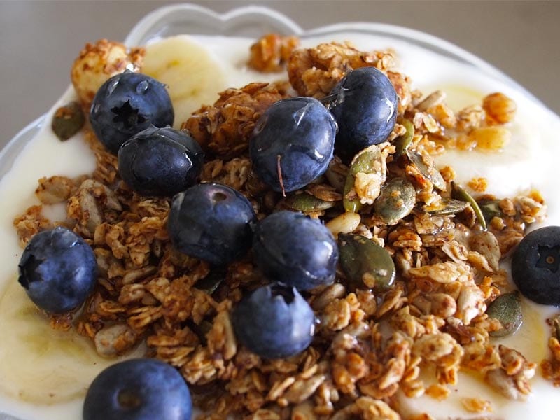 bowl of muesli