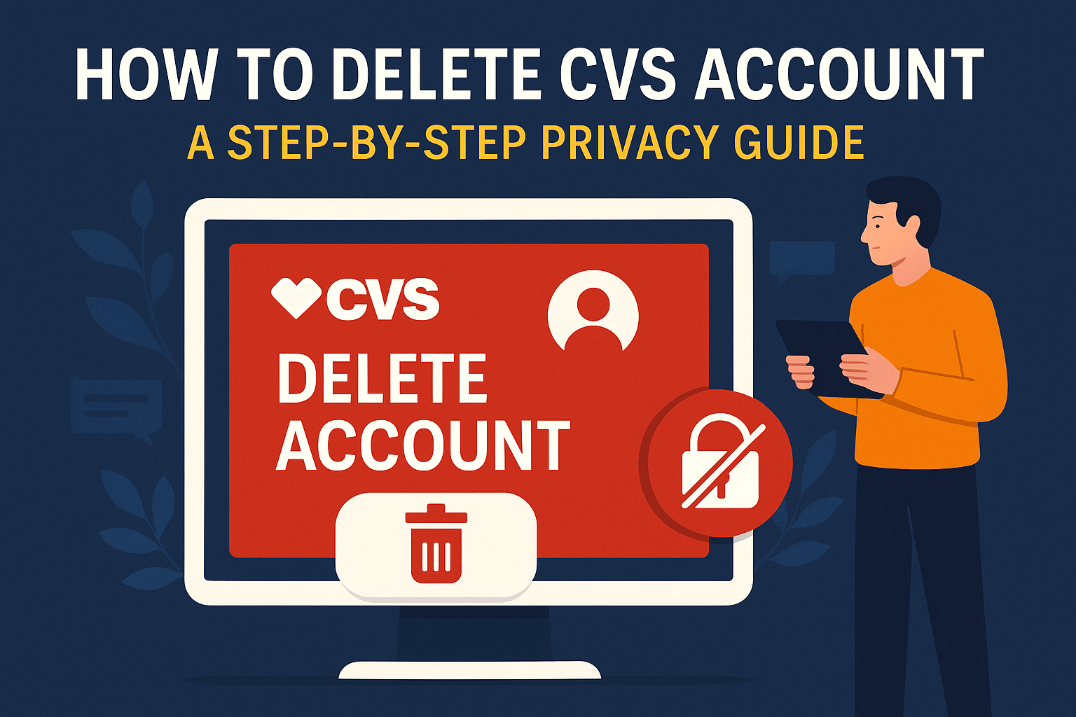 how to delete cvs account