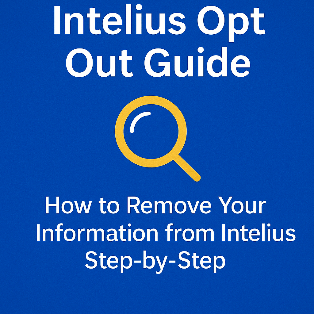 Intelius Opt Out