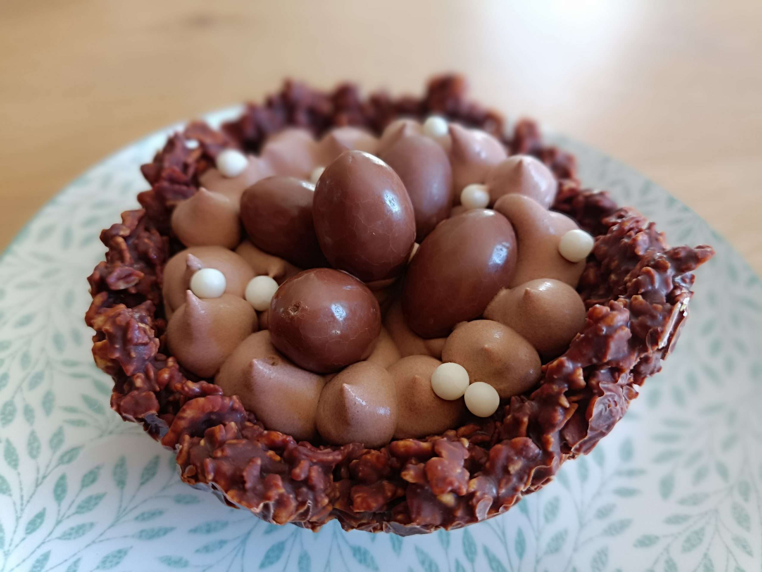 Nid de Pâques au chocolat - OptiMoms
