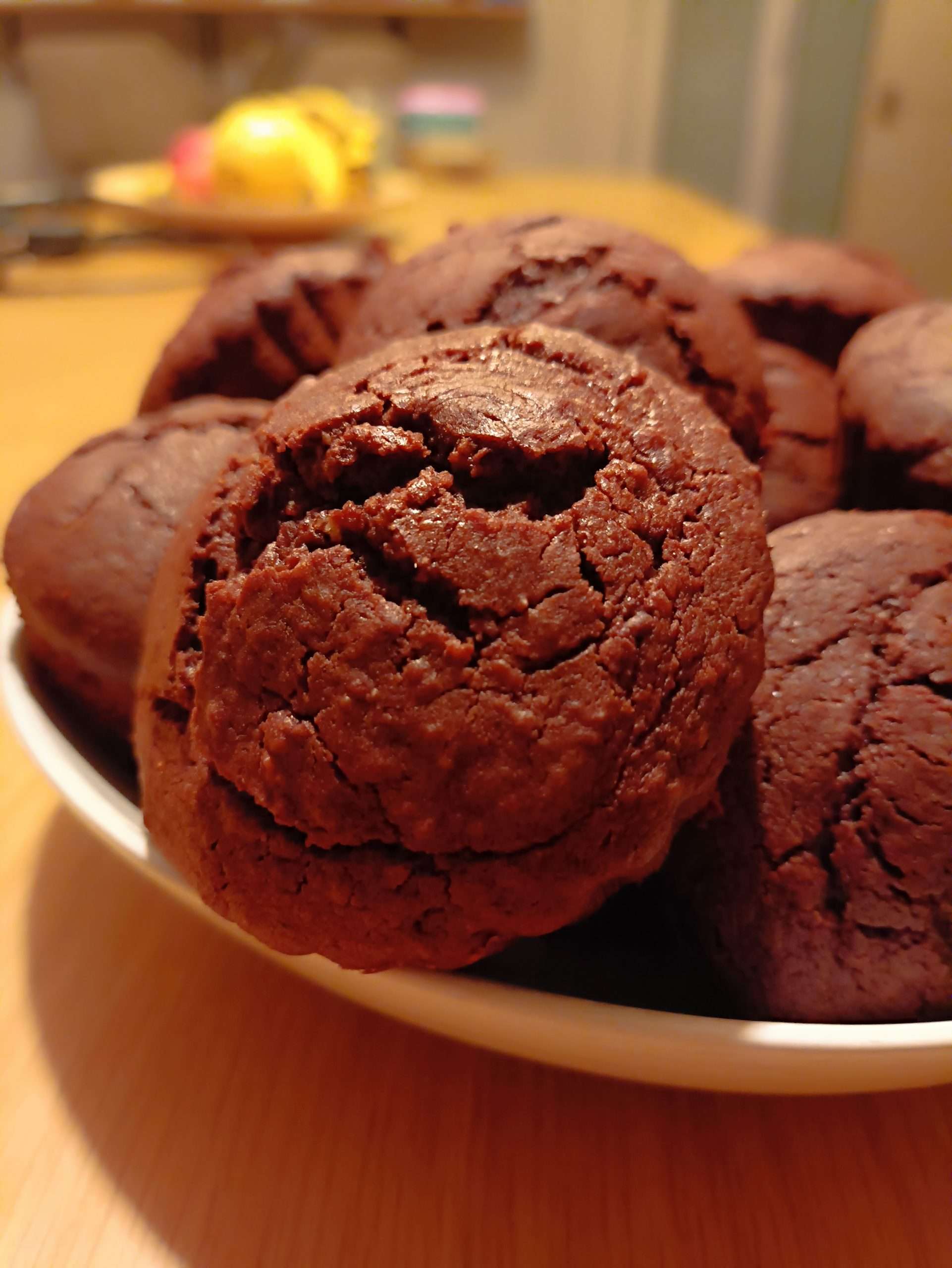muffin chocolat à la noix de coco râpée - OptiMoms