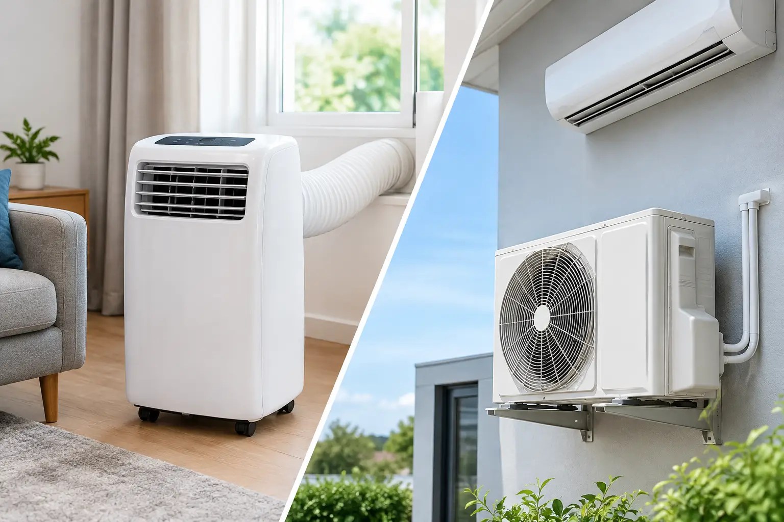 Portable Versus Fixed Air Conditioning Compared