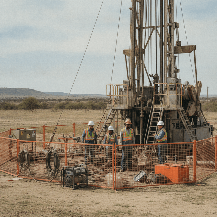 modern land drilling rig american oilfield png