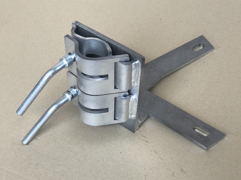 Optitec Double Clamp Bracket (OW18) ALKO Chassis Australia