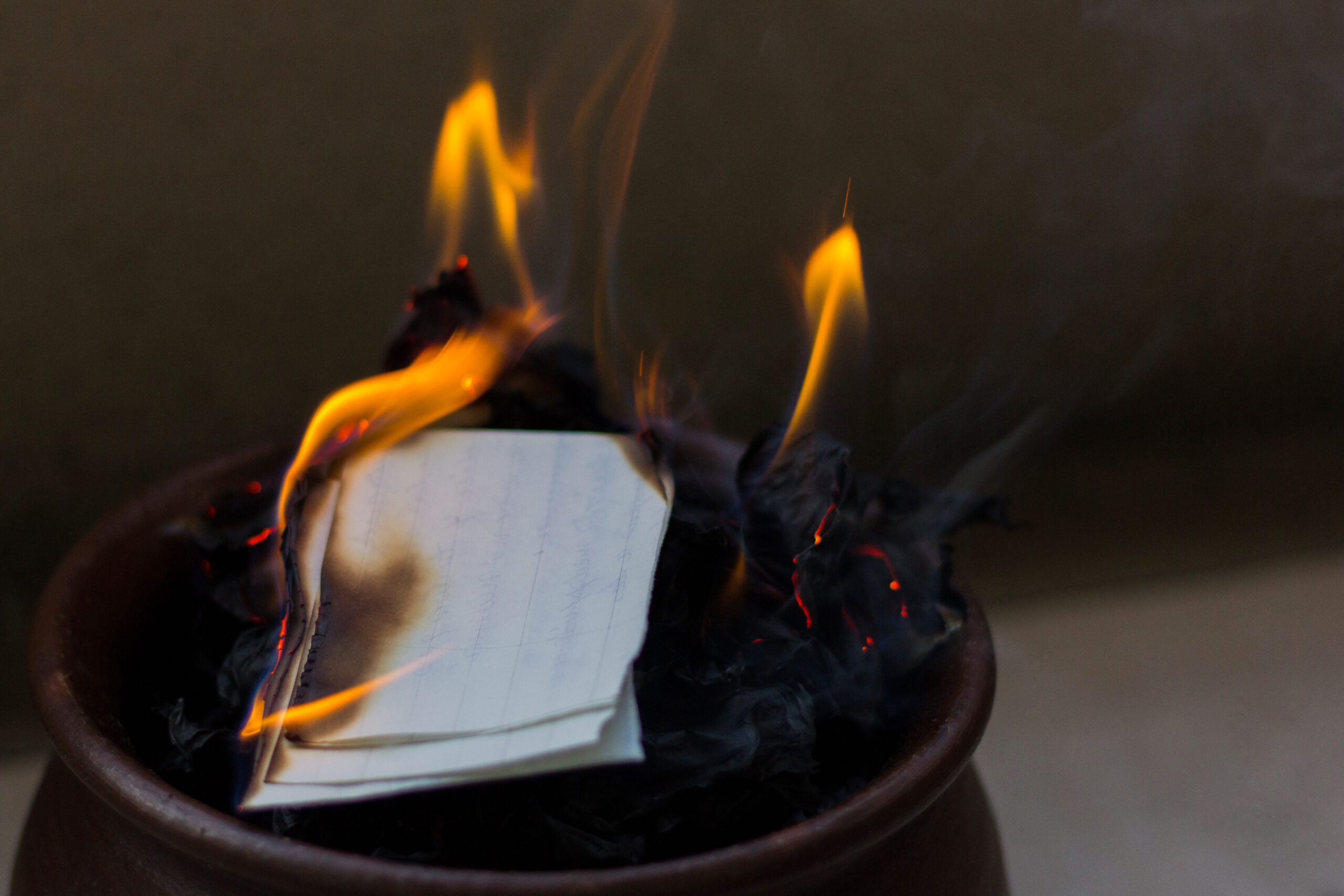 Burning Negative Energy: A Ritual Release