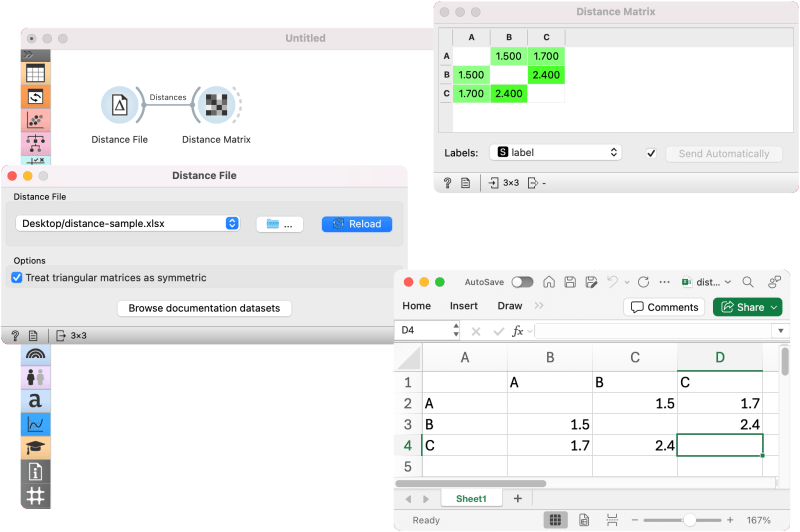 Distance Map Orange Visual Programming 3 Documentation - Best Dark Designs in 4K