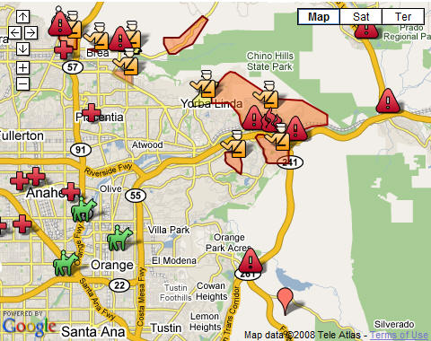 O C Triangle Complex Fire Update Fire Update 