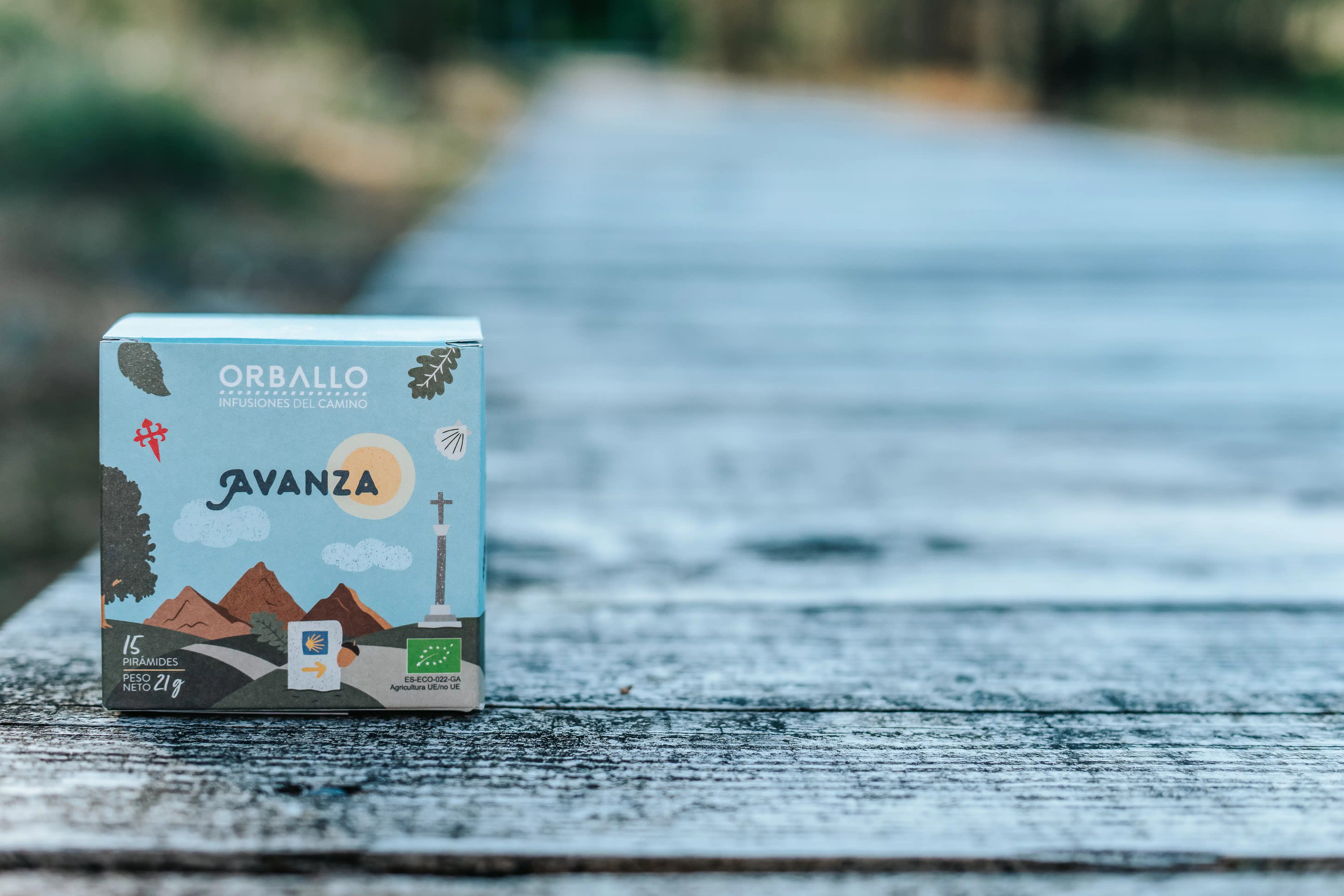 Imagen de un estuche de la infusión 