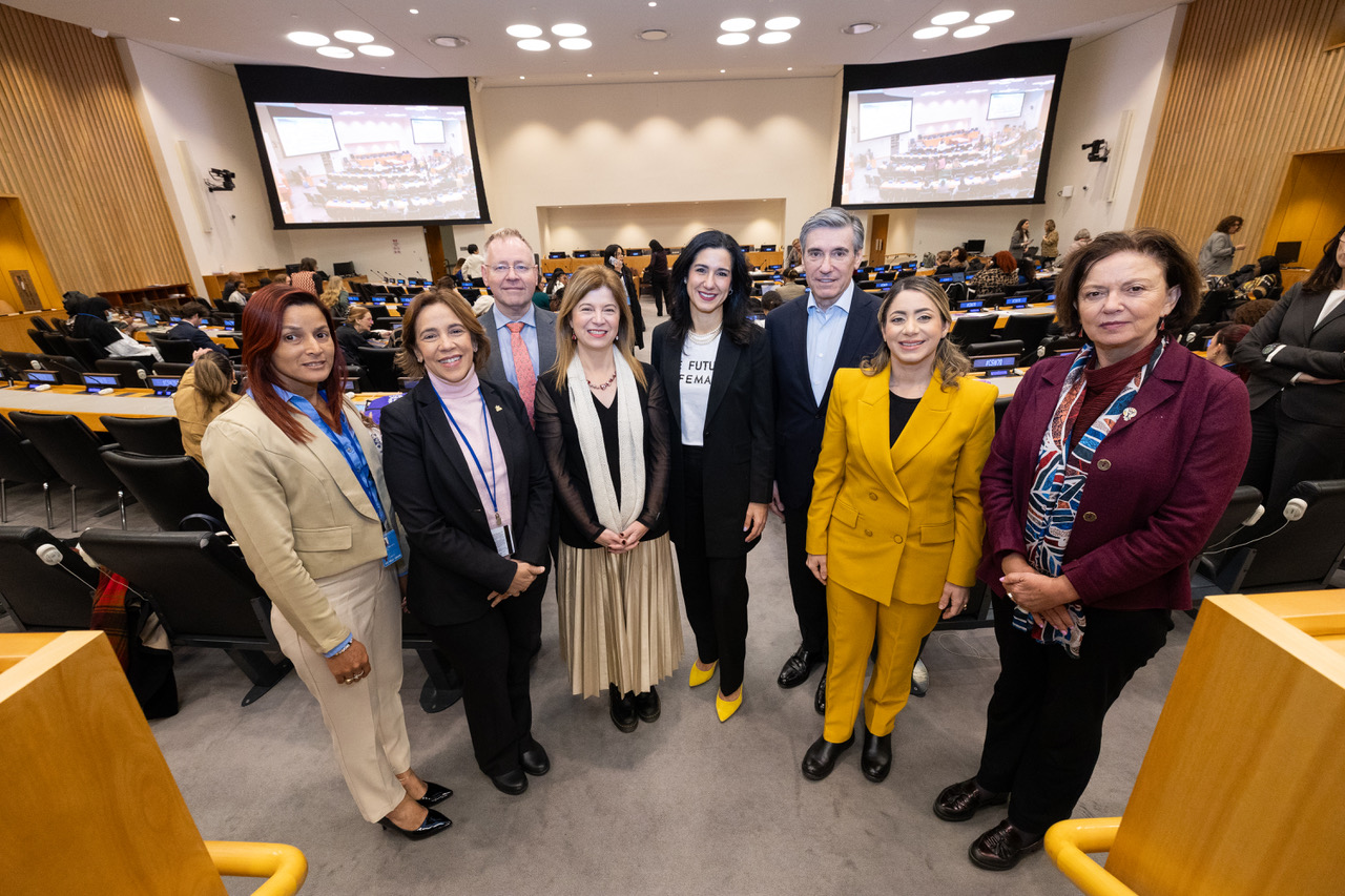 Tres mujeres dominicanas protagonizan el debate sobre la brecha de género en un acto en la ONU