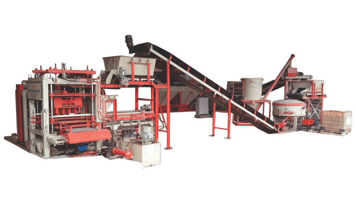 Automatic Concrete Block Making Machine