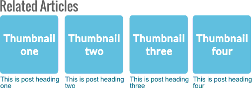 Details on related post thumbnails. Function To Add Related Articles With Thumbnails To Your Wordpress Blog Without A Plugin Orbiting Web