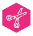 Icon of scissors
