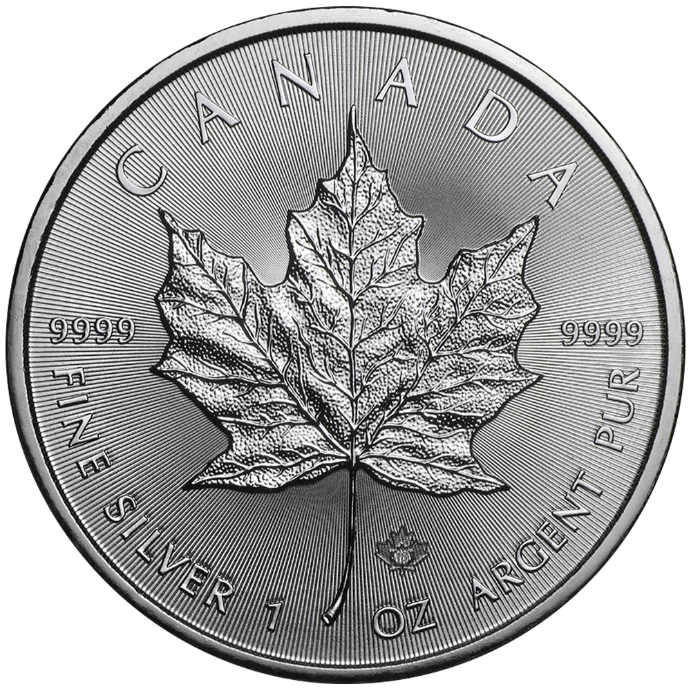 MAPPLE LEAF 1 Once 999‰ Ø38mm 31.10gr CANADA