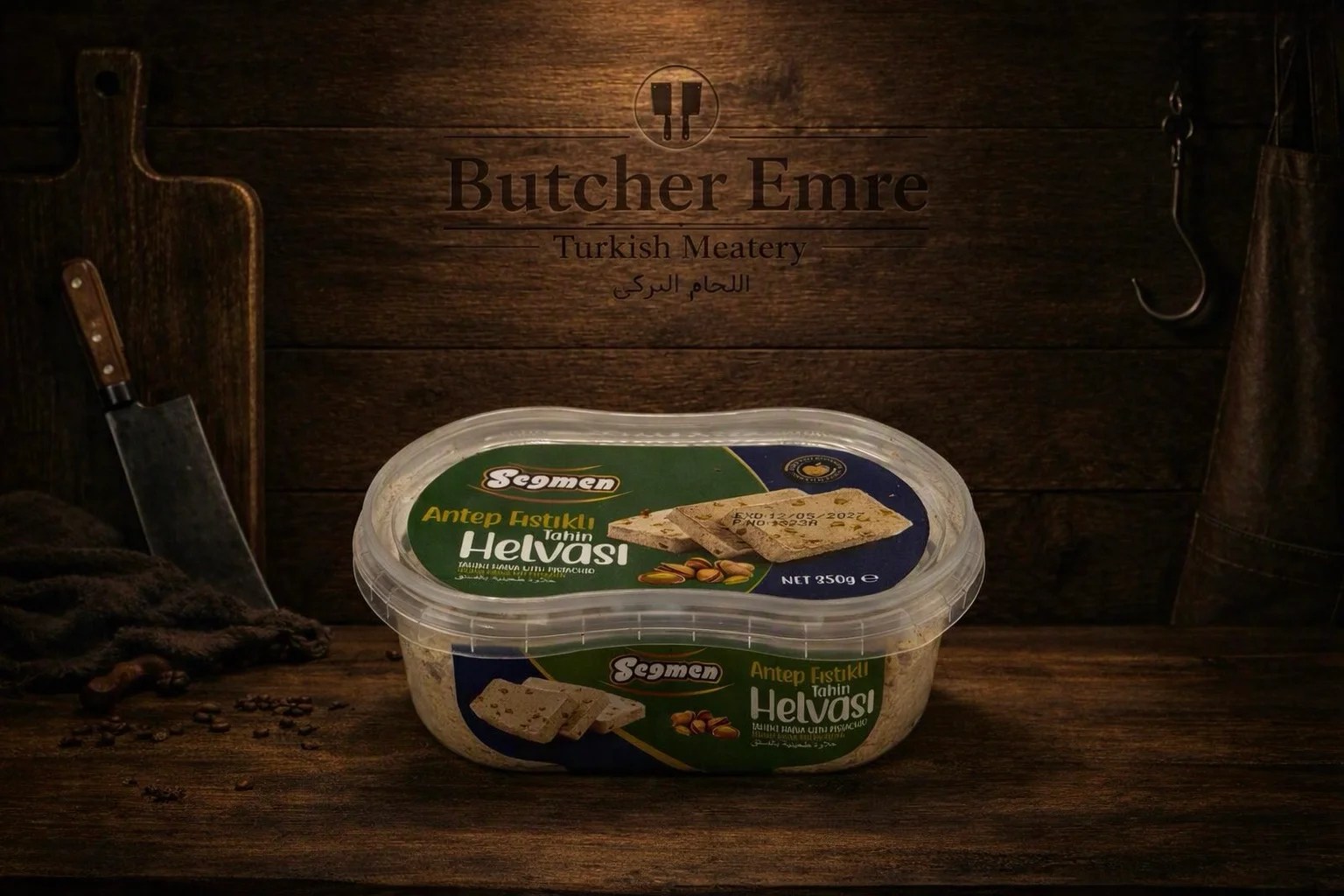 Segmen Tahini Helva With pistachio (350g)