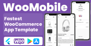 WooMobile - Flutter WooCommerce App Template for IOS and Android