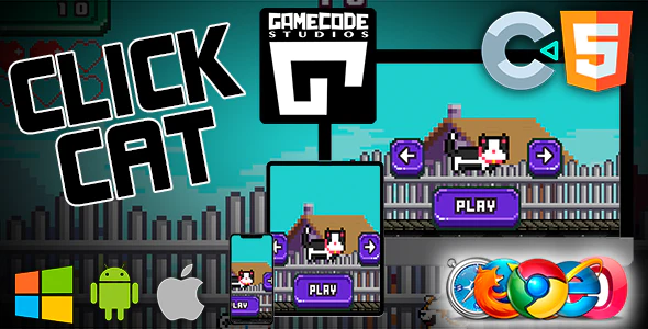 Click Cat - HTML