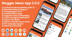 Blogger News App - Blogger API v3